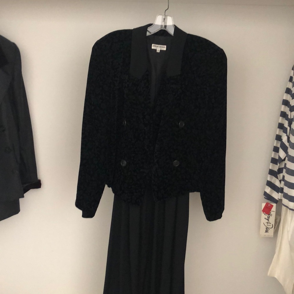 Armani blazer (authentic vintage) w/ skirt
